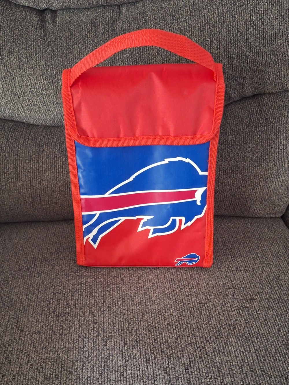Buffalo Bills Red and Blue Insulated Lunch Bag - Team Logo